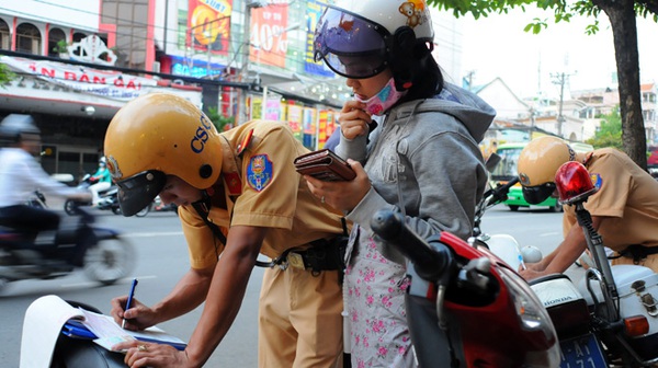 vi phạm giao thông